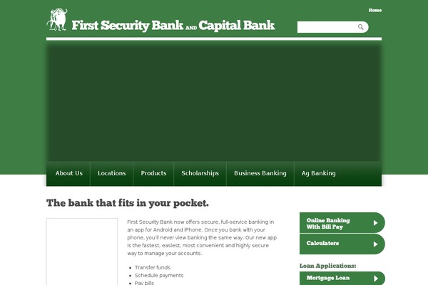 capitalbankstpaul.com site used Firstsecuritybank