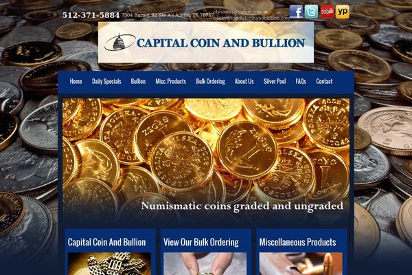 capitalcoinandbullion.com site used Minimal