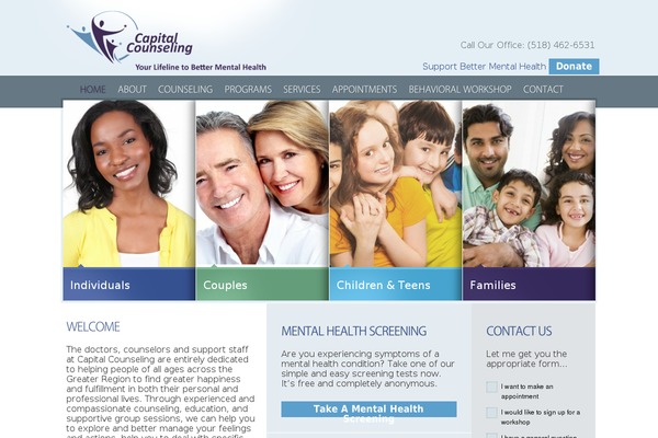 capitalcounseling.org site used Theme20