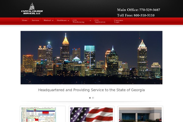 capitalcourierservices.com site used Ccs