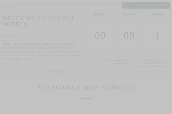 Calluna theme site design template sample