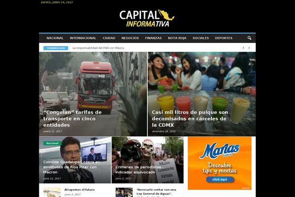 NewsMag theme site design template sample
