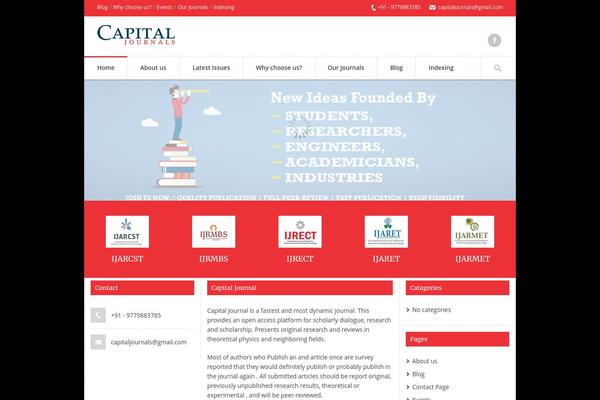 ParkCollege theme site design template sample