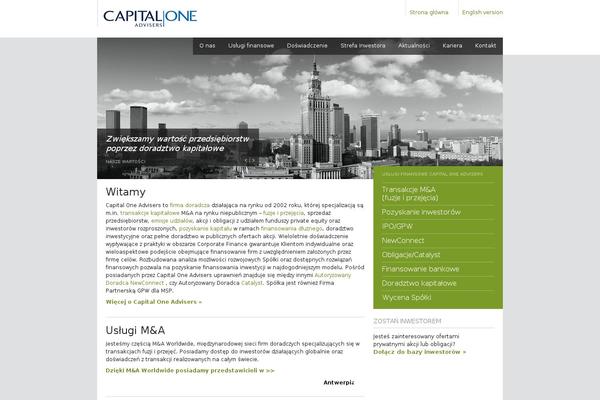 capitalone.pl site used Capitalone