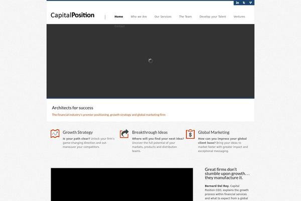 capitalposition.com site used Creative Sans