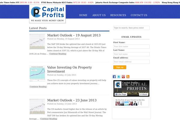 Headway theme site design template sample
