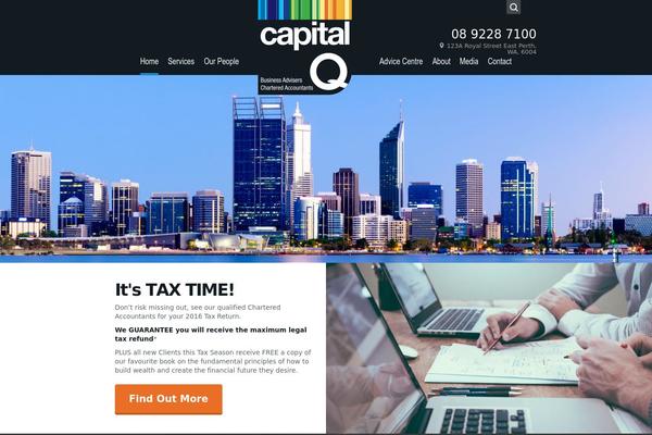 capitalq.com.au site used Capitalq