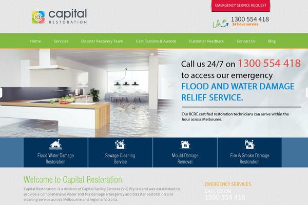 capitalrestorationcleaning.com.au site used Softqube