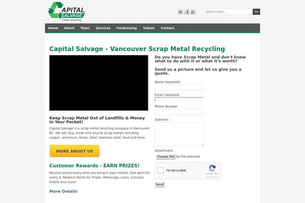 capitalsalvage.ca site used Shell Lite