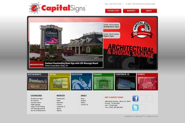 capitalsigns.com site used Capitalsigns