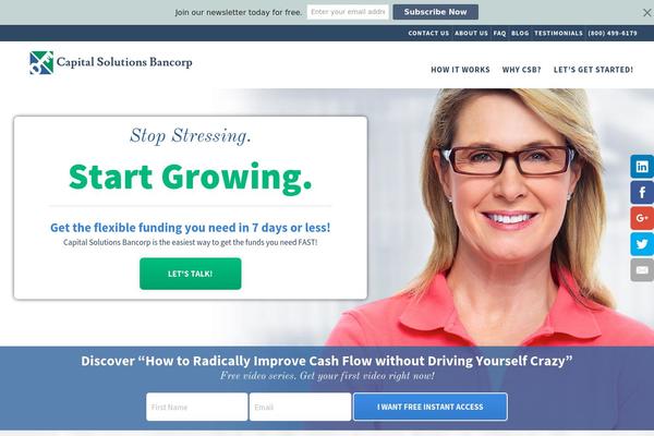 capitalsolutionsbancorp.com site used Capitalsolutions