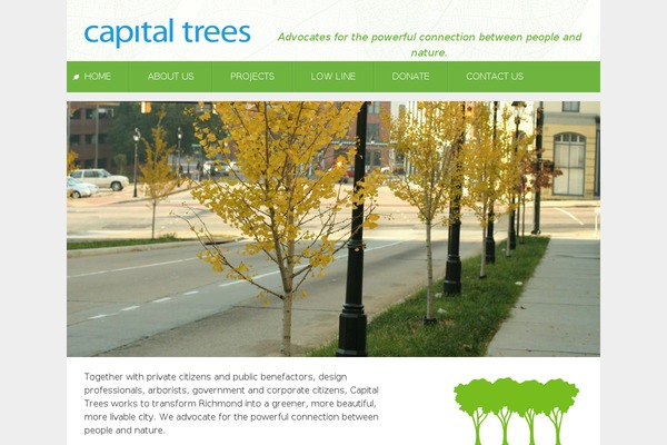 capitaltrees.org site used Trees