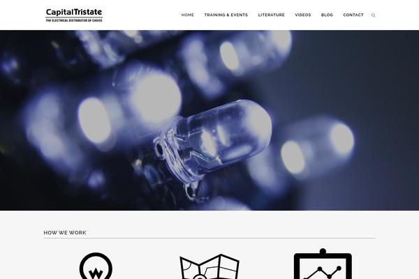 Bridge theme site design template sample