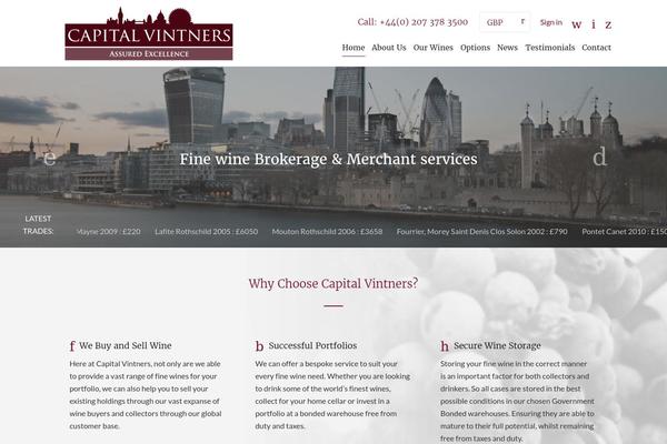 capitalvintners.com site used Capital-vintners