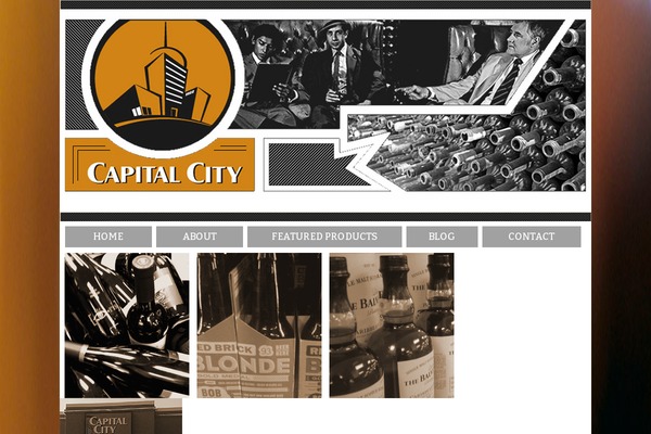 Capital theme site design template sample