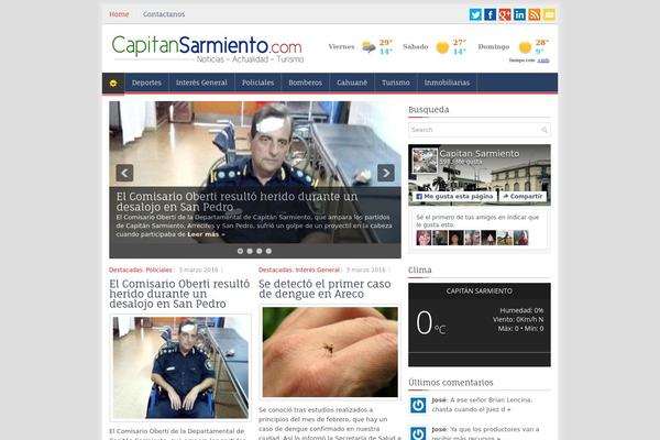 capitansarmiento.com site used Thenewspaper