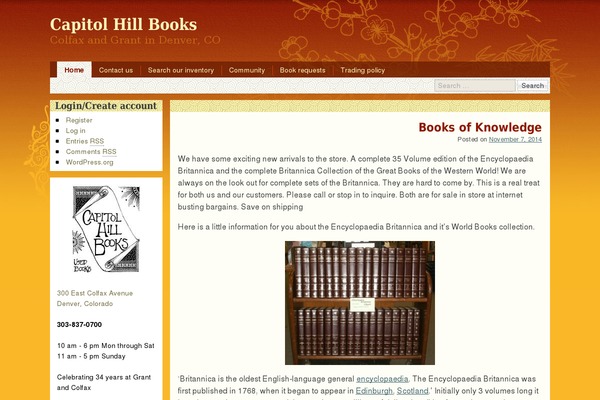 capitolhillbooks.com site used oriental