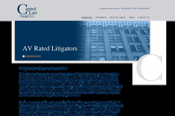 Lawyer Landing Page theme site design template sample