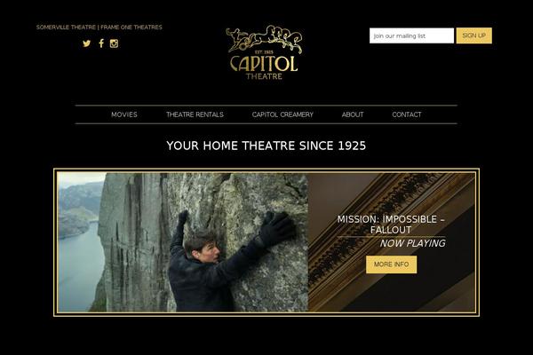 Capitol theme site design template sample