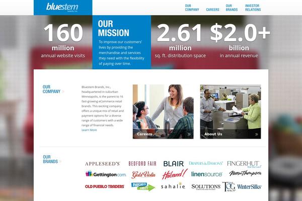 capmark.com site used Bluestembrands