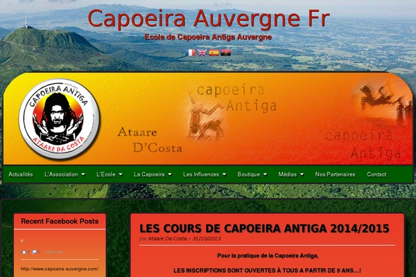 capoeira-auvergne.com site used Gridiculous