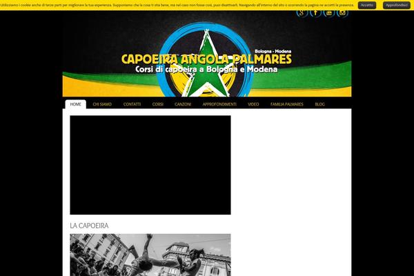 capoeirapalmares.it site used Mantra