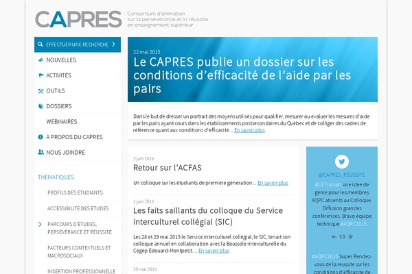 capres.ca site used Capres
