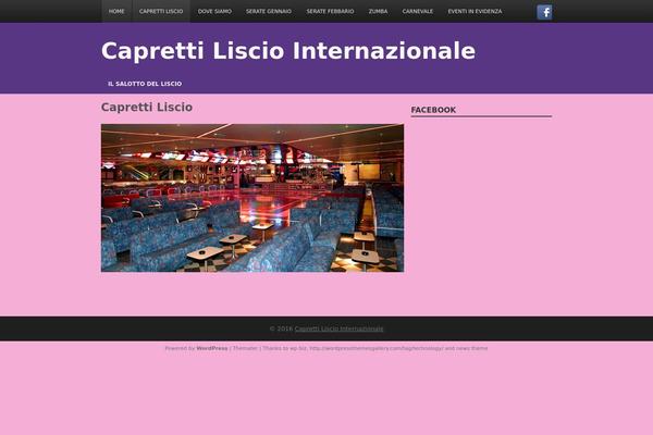 caprettiliscio.com site used Boardzine