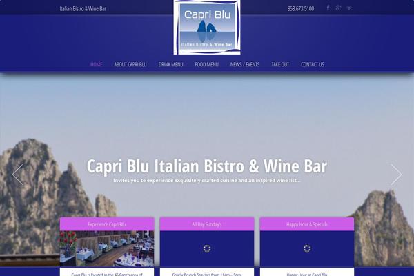 Linguini theme site design template sample