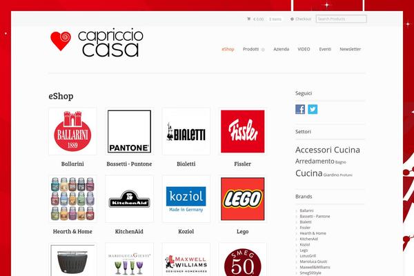 capricciocasa.com site used Archivio