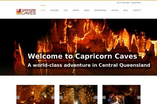 capricorncaves.com.au site used Cap
