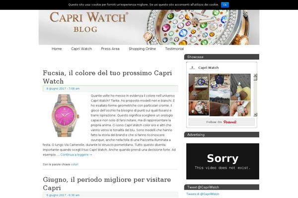 capriwatch.it site used Fashy-lite