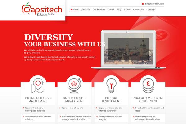 capsitech.com site used Capsitech