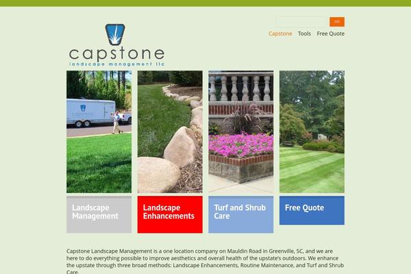 capstonelandscapes.com site used Theme2005