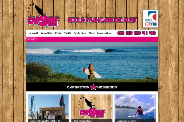 capsurf.com site used Capsurf
