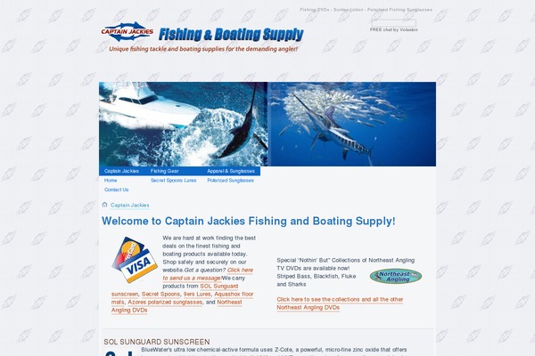captainjackies.com site used Captainjackies