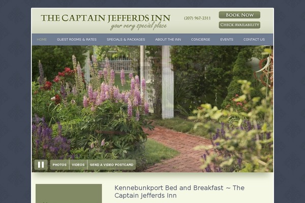 captainjefferdsinn.com site used Headway