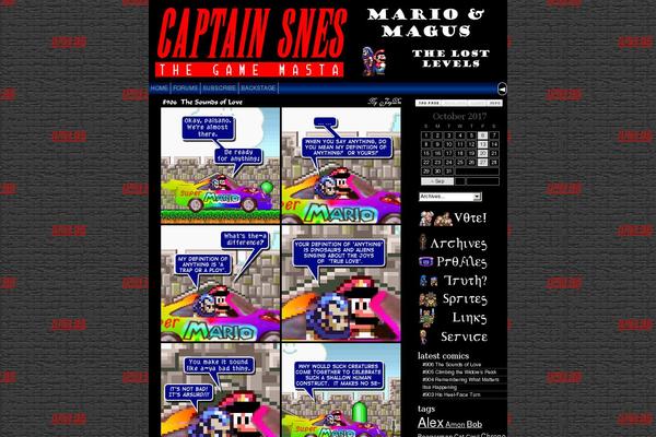 captainsnes.com site used Comicpress V