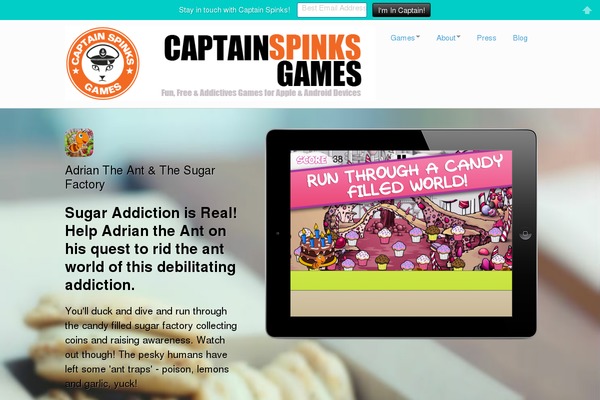 captainspinksgames.com site used Appifywp_pro