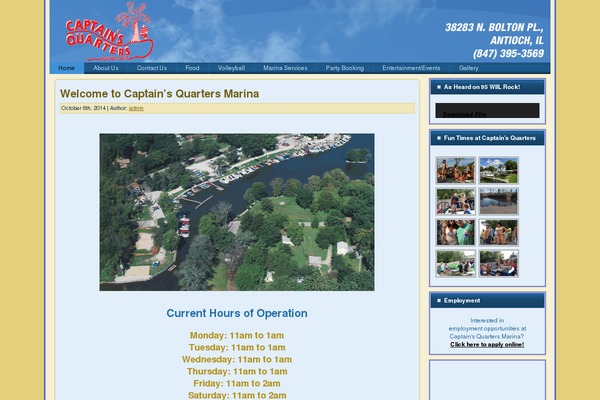 captainsquartersmarina.com site used Cq2