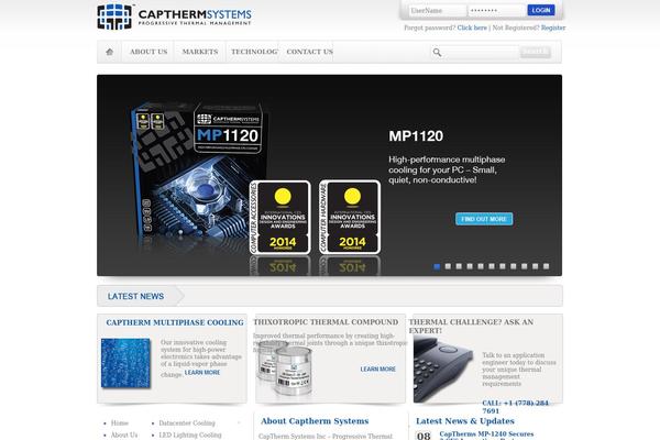 captherm.com site used Captherm