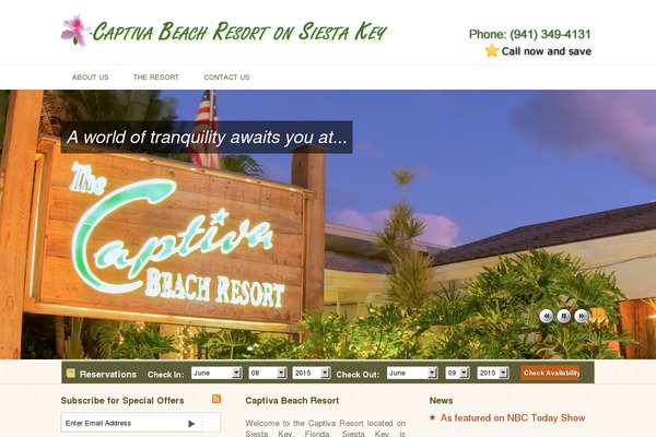 captivabeachresort.com site used Captivatheme