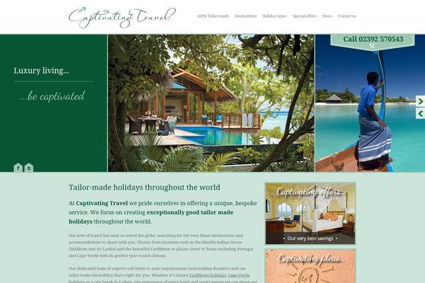 captivating theme websites examples