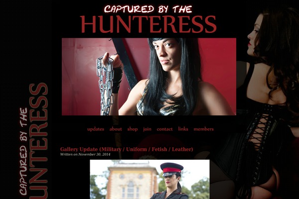 capturedbythehunteress.com site used Dd-black