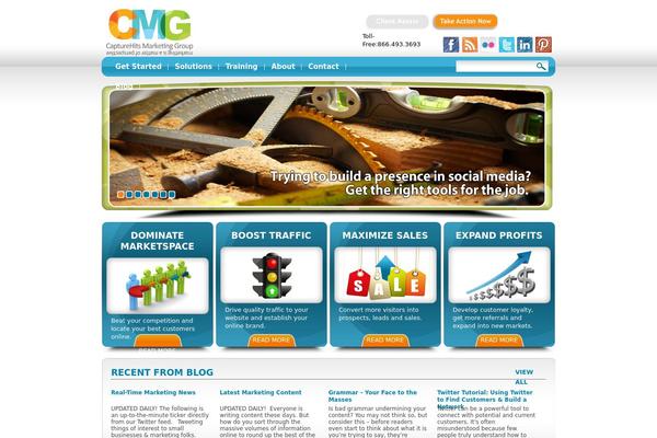 Cmg theme site design template sample