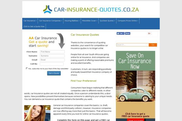 car-insurance-quotes.co.za site used Profound-carinsurance