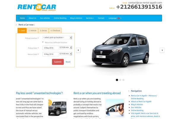 car-rental-agadir.com site used Car-hire
