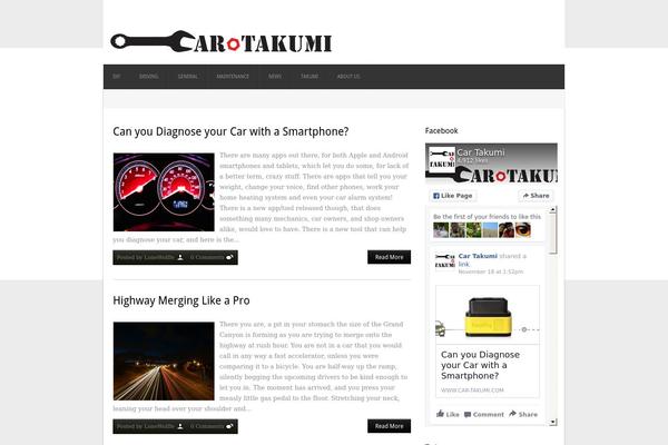 car-takumi.com site used Drominomag