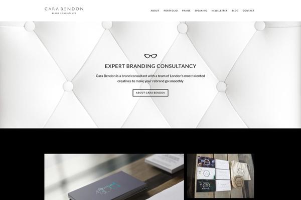carabendon.com site used Cara-bendon
