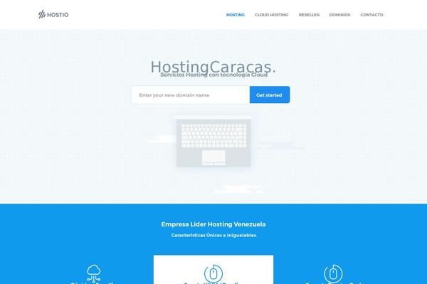 caracaswebhost.com site used Hostingpress